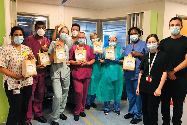 AMU (Acute Medical Unit) gratefully receive care packages